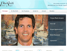 Tablet Screenshot of drpaulsmith.com